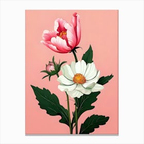 Peonies 12 Canvas Print