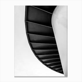 Black And White architecture | Abstract photography Canvas Print