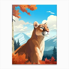 Cougar Canvas Print