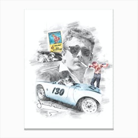 James Dean Canvas Print