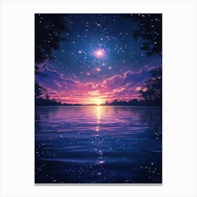 Night Sky 3 Canvas Print