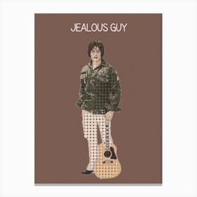 Jealous Guy John Lennon And The Plastic Ono Band Canvas Print