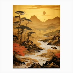 Japanese Landscape 15 Canvas Print