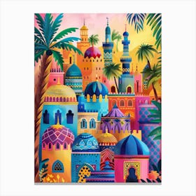 Islamic City 20 Canvas Print