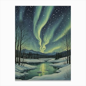 Aurora Lights no1  Canvas Print