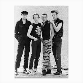The Clash, 1982 Canvas Print