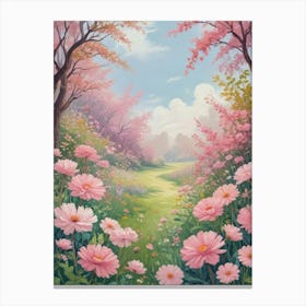 Sakura Blossoms 10 Canvas Print