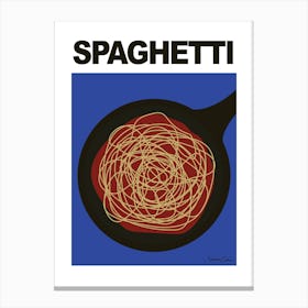 Spaghetti Canvas Print