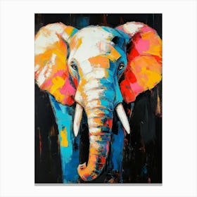 Elephant Painting Canvas Print