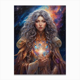 Goddess Of Light Canvas Print