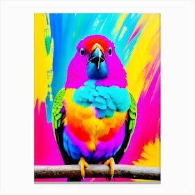 Colorful Parrot -Reimagined Canvas Print