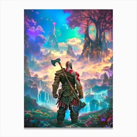 God Of War 2 Canvas Print