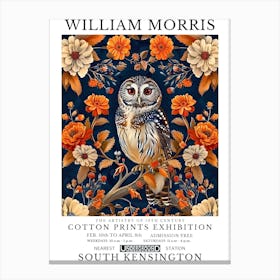 William Morris Exhibitions Birds Series 8 Canvas Print