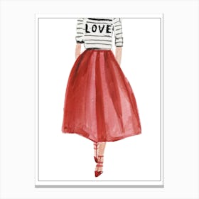 Love Is All Canvas Print