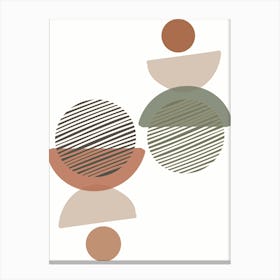 Abstract Minimalist Circles , digital wall art, digital download wall art, digital printable wall art, modern wall art, abstract wall art, wall art for print, minimalist wall art, digital wall art. Canvas Print