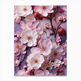 Beautiful Sakura Cherry Blossom 7 Canvas Print