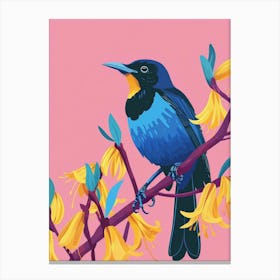 Bird On A Branch 27 Canvas Print