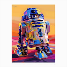 R2d2 Robot Canvas Print