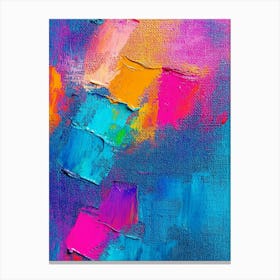 Abstract Colorful Painting 1 Canvas Print