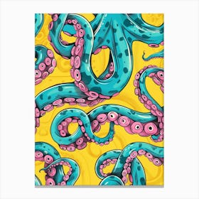 Octopus 30 Canvas Print