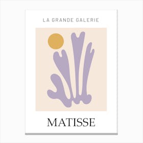 Danish Pastel Matisse poster Canvas Print