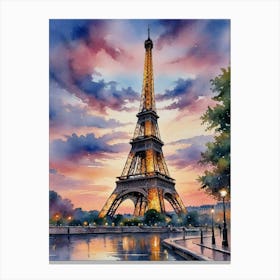 Eiffel Tower Canvas Print