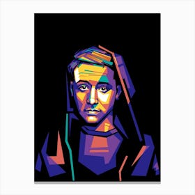 Nathan John Feuerstein aka NF WPAP Canvas Print