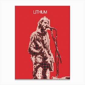 Lithium Kurt Cobain Canvas Print