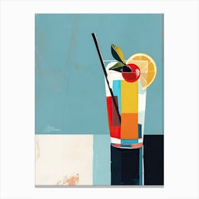 Mid-Century Mix Mingle Coctail Canvas Print