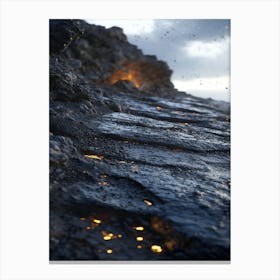 Lava Flow Canvas Print