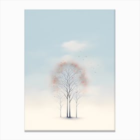 Winter Trees Canvas Print