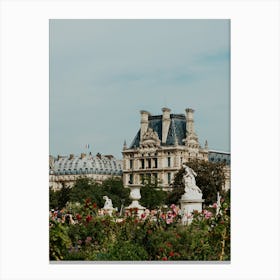 Tuileries Garden, Paris 7 Canvas Print