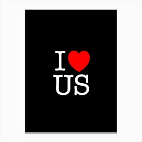 I Heart Us Canvas Print