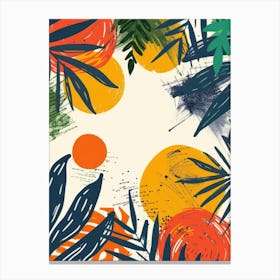 Tropical Background 5 Canvas Print