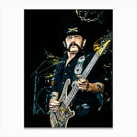 Lemmy Kilmister motorhead 1 Canvas Print