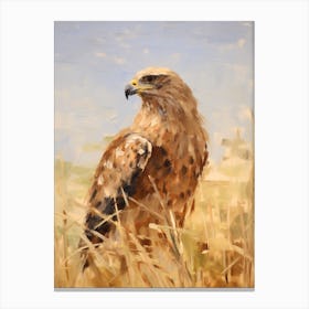 Bird Painting Hawk 4 Canvas Print