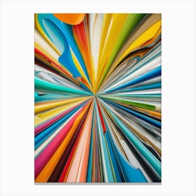 Colorful Burst Canvas Print