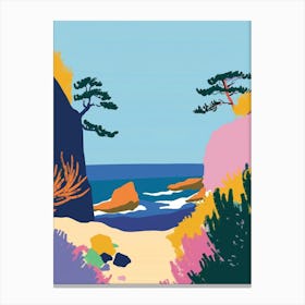 Ise Japan 7 Colourful Illustration Canvas Print