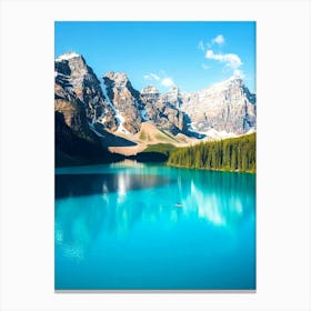 Lake Banff Canvas Print