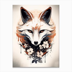 Blossom Foxy Canvas Print