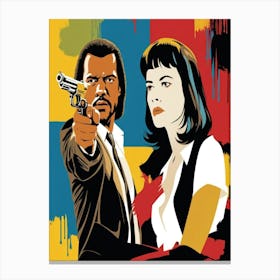 Pulp Fiction 2 Canvas Print