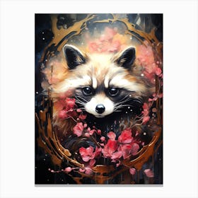 Raccoon 1 Canvas Print