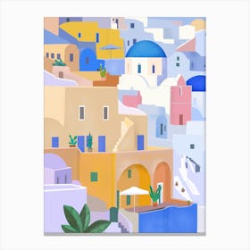 Santorini, Greece 1 Canvas Print
