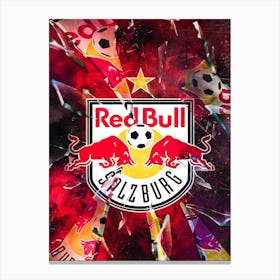 Fc Salzburg Canvas Print