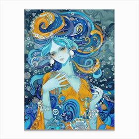 Mermaid 13 Canvas Print