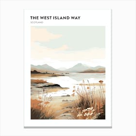 The West Island Way Scotland 4 Hiking Trail Landscape Poster Canvas Print