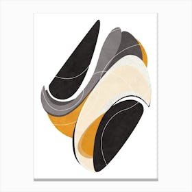 Mid Century Modern Abstract 25 Canvas Print