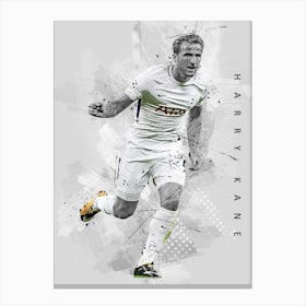 Harry Kane Tottenham Hotspur Fc Premier League Canvas Print