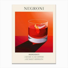 Negroni 3 Canvas Print