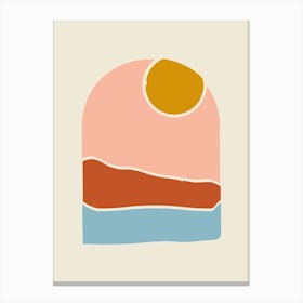 Summer Sunset Canvas Print